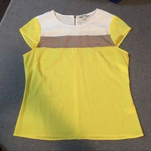 Banana Republic Short Sleeve Blouse, Size L
